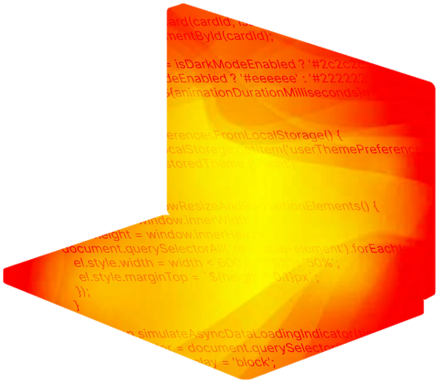 パソコンの画面